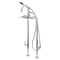 Aqua Vintage CCK8101DL Freestanding Tub Faucet with Supply Line, Stop Valve, Polished Chrome CCK8101DL - alternate 1